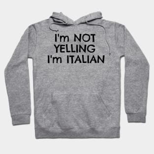 Funny Italy Typography Italian T-Shirts Hoodie